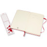 Блокнот MOLESKINE CLASSIC EXPANDED LARGE нелинованный, красный QP062EXPF2
