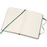 Блокнот MOLESKINE Classic Pocket, нелинованный, зелёный QP012K15