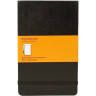 Блокнот MOLESKINE Reporter Pocket, нелинованный, чёрный QP513